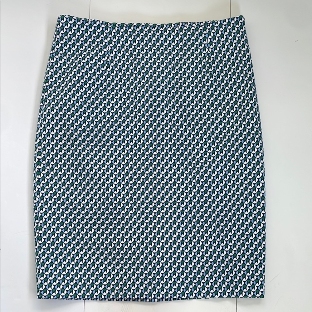 Boden Geometric Richmond Pencil Skirt